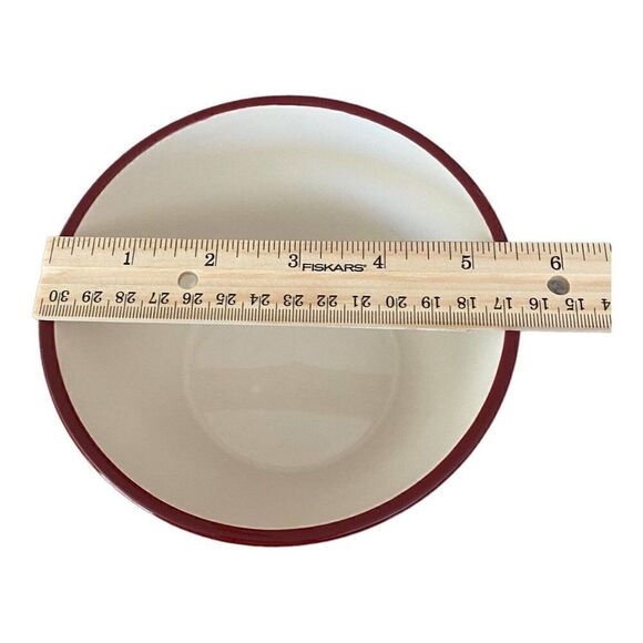 American Atelier Bargello Holiday Soup Cereal Bowl - Picture 5 of 5